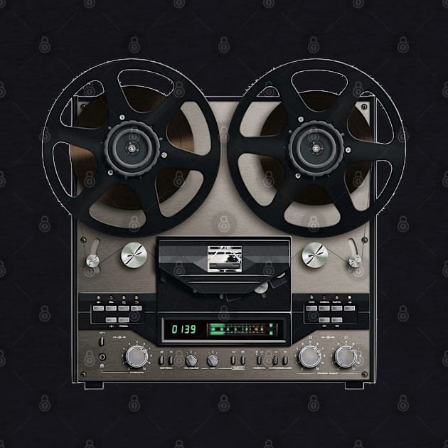 Reel-to-Reel Tape Recorder by Vladimir Zevenckih